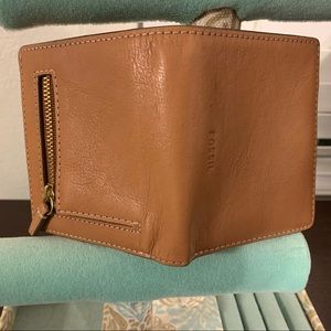 Fossil Tan Small Wallet